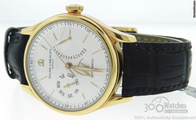 Baume & Mercier Limited Edition Men's & Classima Executive 65604 18K Rose Gold Watch WATCHES 2