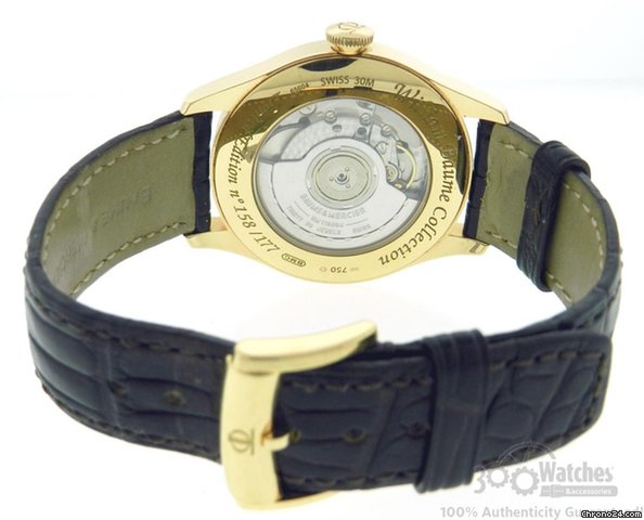 replica Baume & Mercier Limited Edition Men's & Classima Executive 65604 18K Rose Gold Watch WATCHES 1