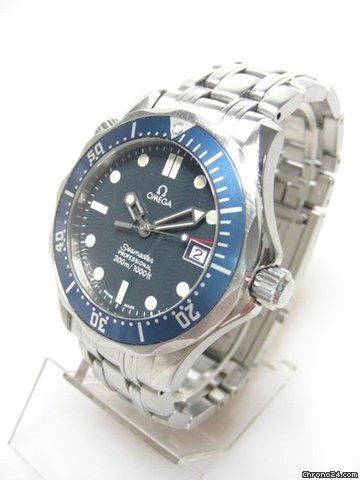 Omega Seamaster lady size full steel/complet acier cadran bleu dial WATCHES 2