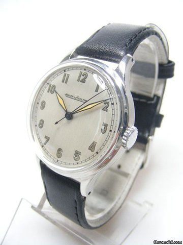 Jaeger-LeCoultre Classique vintage steel/acier cadran silver dial WATCHES 2