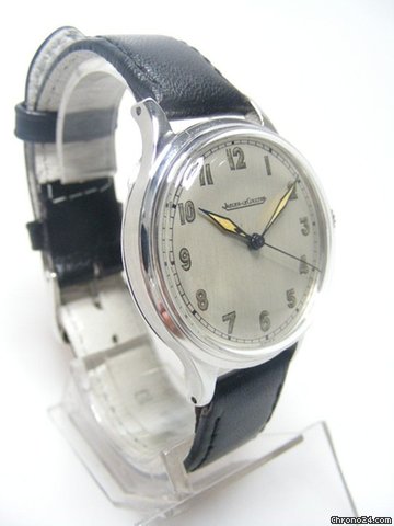 replica Jaeger-LeCoultre Classique vintage steel/acier cadran silver dial WATCHES 1