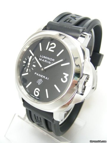 Panerai Luminor Marina LOGO PAM00005 steel/acier cadran noir black dial limited edition 1600 pieces WATCHES 2