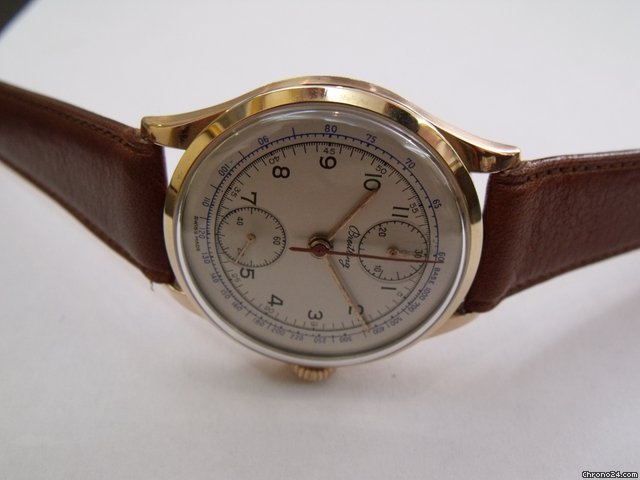 Breitling Oversize-Vintage en or rose calibre Venus 170 WATCHES 2