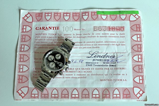 replica Tudor OYSTERDATE CHRONO 79280 WATCHES 1