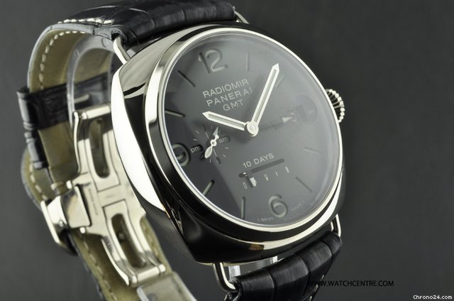 Panerai 18k W/G 45MM Radiomir 10 Days GMT B&P PAM00235 WATCHES 2