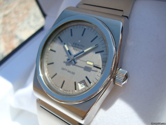 replica Zenith Defy Gauss Automatic in Stahl/Stahl von 1972 WATCHES 1 