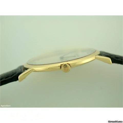 replica Patek Philippe Mid-Size 18ct gold manual on strap WATCHES 1