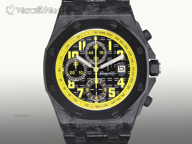 Audemars Piguet AP Offshore Bumblebee Chronograph - 44mm Forged Carbon Case - Boxes/Papers 100% Complete & As-New WATCHES 2