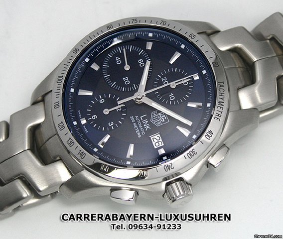 TAG Heuer Link Chrono Stahl/Stahl CJF 2114 WATCHES 2
