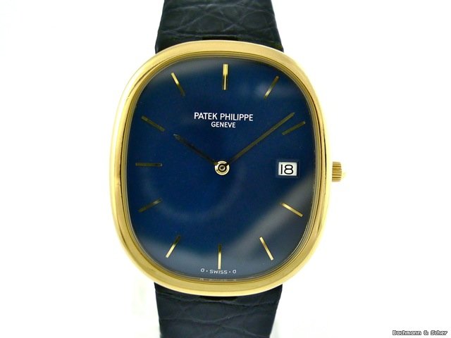 replica Patek Philippe Ellipse D`Or, Man Size, 18k Yellow Gold, Ref. 3747 WATCHES 1