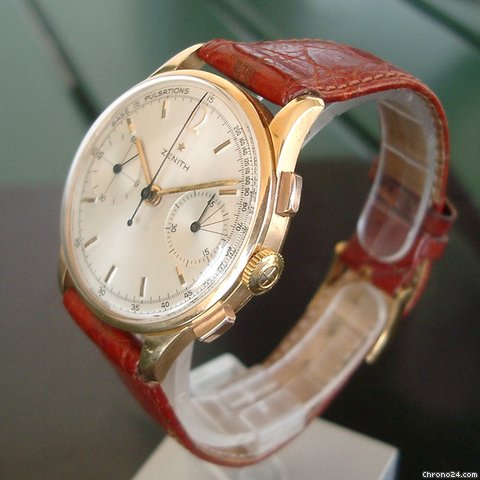 Zenith CRONO ORO STELLINA anni '50 WATCHES 2