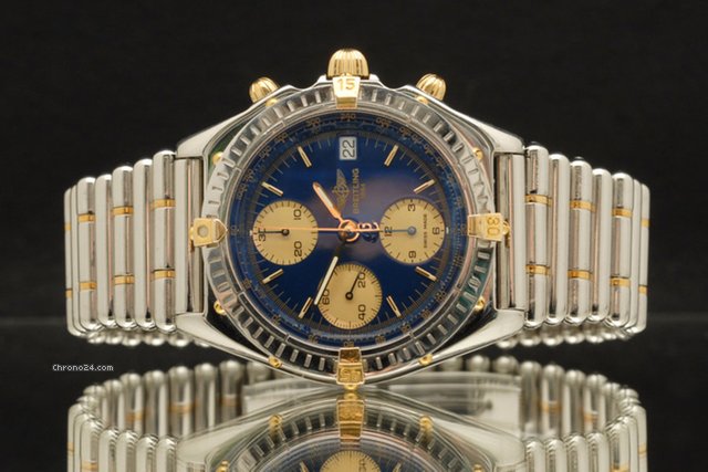 replica Breitling Windrider Chronomat in Stahl/Gold WATCHES 1