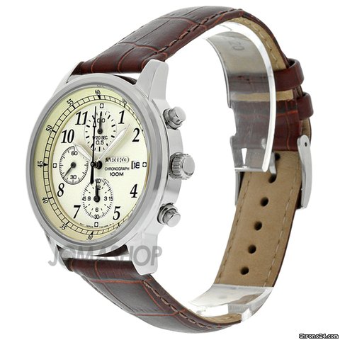 Seiko Stainless Steel Chronograph Mens Watch SNDC31 WATCHES 2