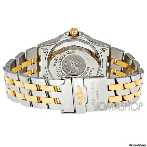 replica Breitling Galactic 30 Diamond Two-tone Ladies Watch B71340L2-BA15TT WATCHES 1