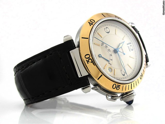 Cartier "PASHA CC 289 883" 38 mm Edelstahl Automatik WATCHES 2