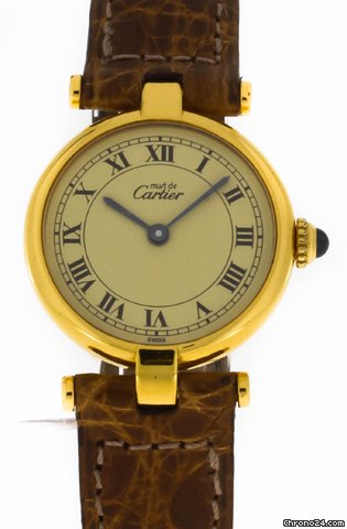 replica Cartier Tank Solo Vermeil WATCHES 1