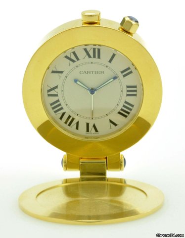 Cartier Pendulette Wecker vergoldet Tischuhr WATCHES 2