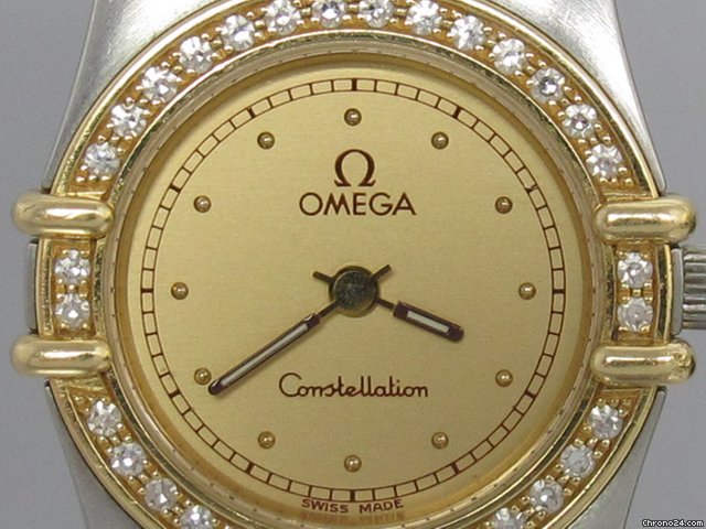 Omega "Constellation" Damenuhr - Stahl/Gold - mit Brillantbesatz WATCHES 2