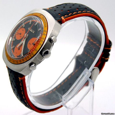Jaeger-LeCoultre 1970s Chronograph Valjoux 72 - Retro RARE WATCHES 2