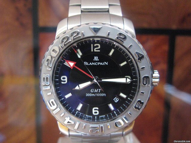 replica Blancpain FIFTY FATHOMS GMT MODELE 2250-1130-71 TRILOGY COLLECTION WATCHES 1