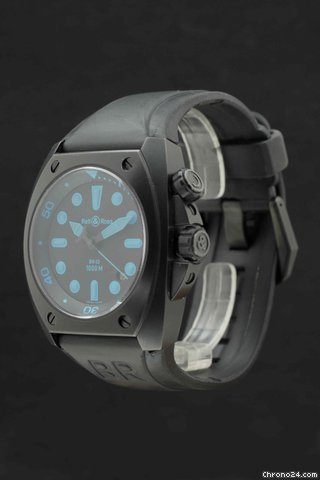 Bell & Ross BR 02 in Blue 44mm -Komplett- WATCHES 2