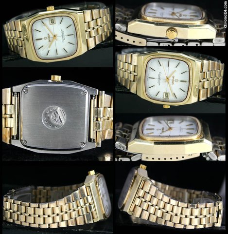 Omega Constellation Date Roll Gold Cap WATCHES 2