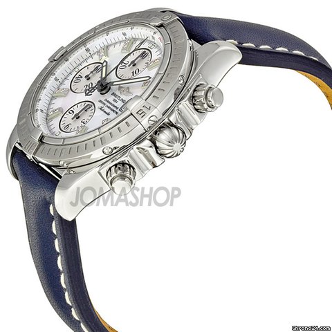 Breitling Chronomat Evolution Automatic Chronograph Diamond Mens Watch A1335611-A570BLLT WATCHES 2