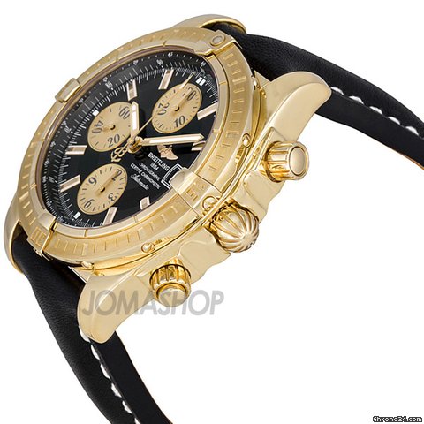 Breitling Chronomat Evolution Automatic Chronograph Gold Mens Watch K1335611-B72 WATCHES 2
