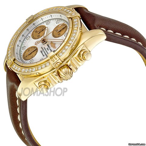 Breitling Chrono Cockpit Automatic Chronograph Diamond Gold Mens Watch H1335853-A654BRLT WATCHES 2