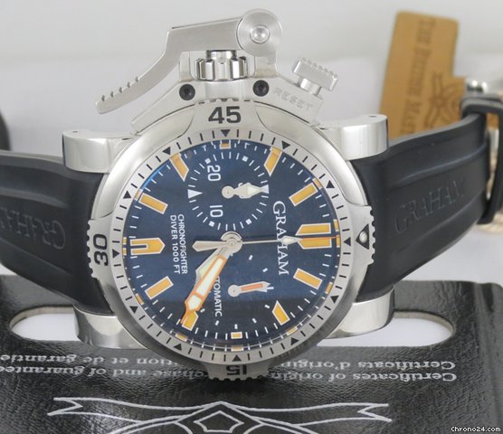 Graham CHRONOFIGHTER OVERSIZE DIVER WATCHES 2
