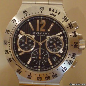 Bulgari DiAGONO PROFESSiONAL TERRA CHRONOGRAPH STEEL WATCHES 2
