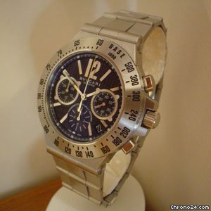 replica Bulgari DiAGONO PROFESSiONAL TERRA CHRONOGRAPH STEEL WATCHES 1