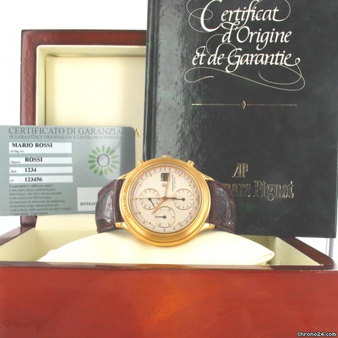 replica Audemars Piguet Huitieme chrono WATCHES 1