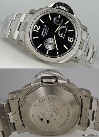 replica Panerai Luminor Power Reserve Automatic 44mm Titanium/Steel PAM 171 WATCHES 1