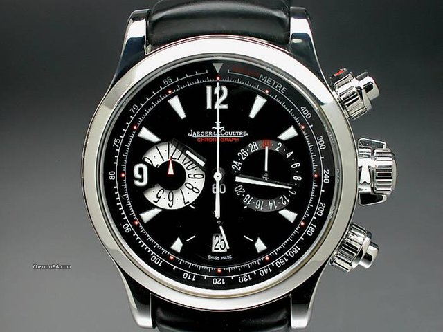 replica Jaeger-LeCoultre "MASTER COMPRESSOR"CHRONOGRAPH Edelstahl/Kautschuk" WATCHES 1 