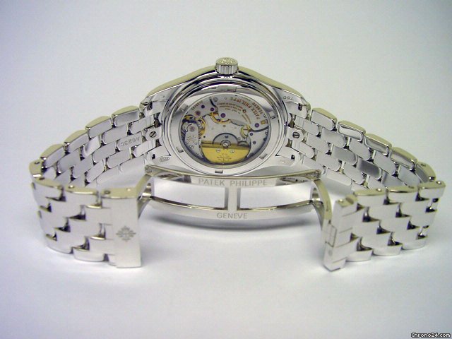 Patek Philippe QP - ewiger Kalender VAGUE in 18k Wei gold WATCHES 2