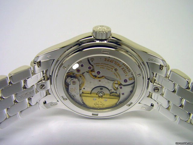 replica Patek Philippe QP - ewiger Kalender VAGUE in 18k Wei gold WATCHES 1