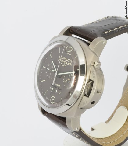 Panerai luminor 1950 8 jours chrono GMT complEte WATCHES 2