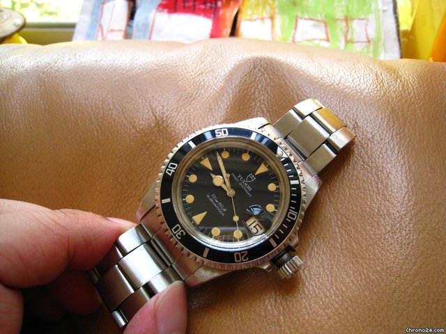 replica Tudor /Tudor 761OO Unpolished Patina "Lolipop" w/ b&p WATCHES 1 