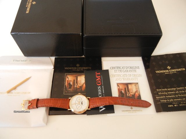 Vacheron Constantin GENEVE MOON PHASE GOLD WATCHES 2