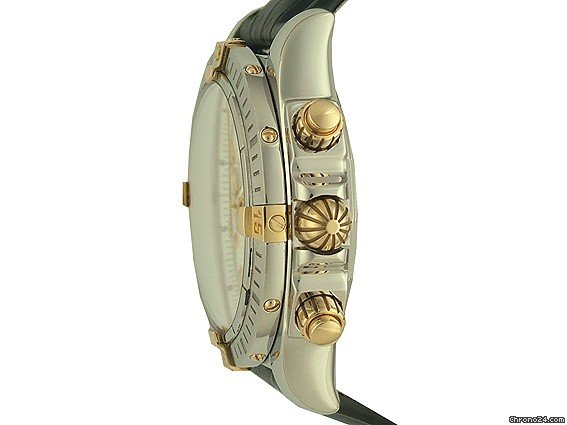 Breitling Chronomat Evolution Stahl/Gelbgold Automatic Perlmutt 44mm WATCHES 2