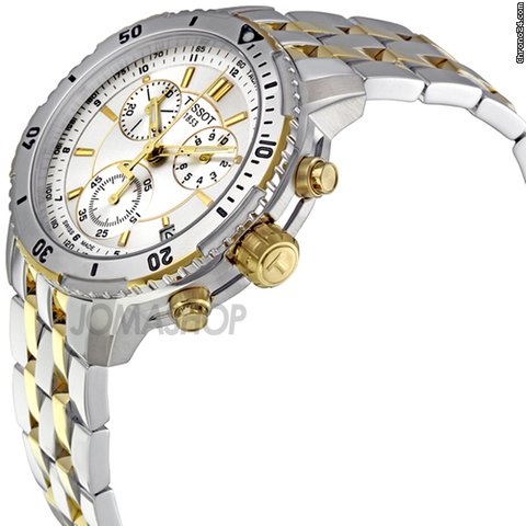 Tissot T-Sport PRS200 Chronograph Silver-tone Dial Mens Watch T0674172203100 WATCHES 2