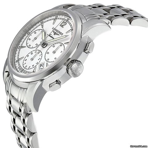 Longines Saint-Imier Automatic Chronograph Stainless Steel Mens Watch WATCHES 2