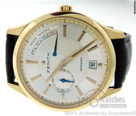 Zenith Elite Captain 18.2120.685 Power Reserve 18K Rose Gold Watch WATCHES 2