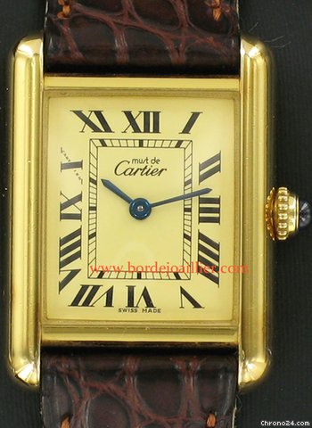 Cartier Tank Vermeil Quartz WATCHES 2