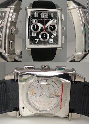 replica Girard Perregaux Vintage 1945 XXL Automatic Chronograph Ltd to 999 2012 WATCHES 1