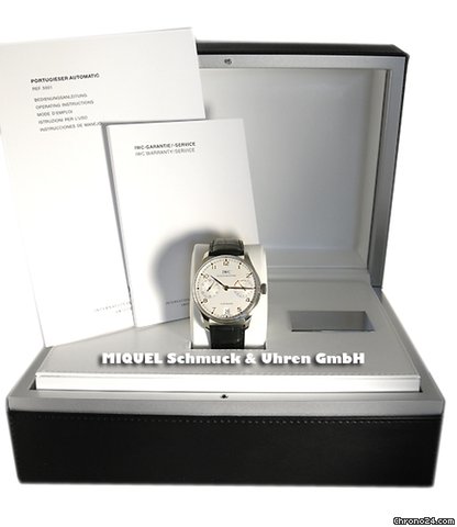 replica IWC Portugieser in Edelstahl (ungetragen) WATCHES 1