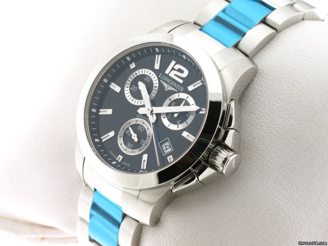 replica Longines CONQUEST CHRONO QUARZO NERO WATCHES 1