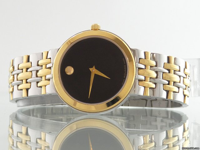 Movado Quarz Stahl/Gold WATCHES 2