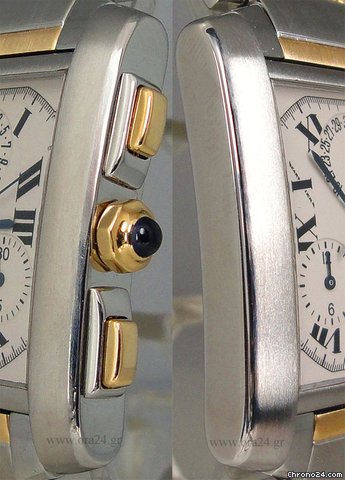 Cartier Tank Francaise Chronoreflex Gold/Steel WATCHES 2
